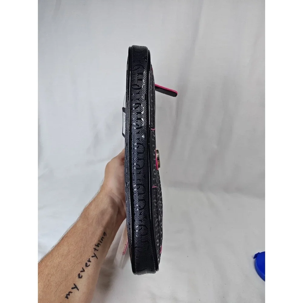 NWT GUESS Frosted Black Tablet‎ iPad Laptop Sleeve Case Pouch Bag